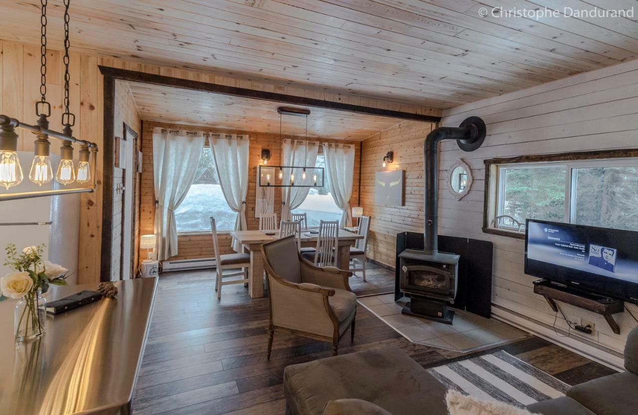 Chalet Le Louna - Les Chalets Spa Canada La Malbaie Luaran gambar